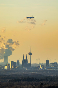 Fernblick auf Köln