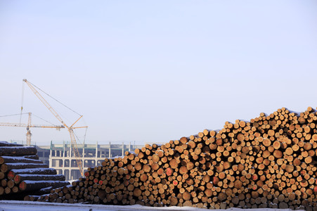 Baustelle der Tesla Gigafactory 4 in Grünheide