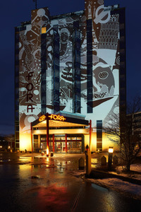 Corona-Protestaktion in Hannover