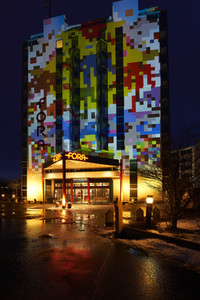 Corona-Protestaktion in Hannover