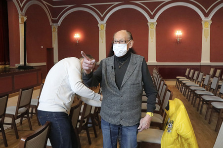 Aufzeichnung der Fernsehsendung zum 100. Geburtstag von Herbert Köfer in Beelitz