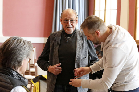 Aufzeichnung der Fernsehsendung zum 100. Geburtstag von Herbert Köfer in Beelitz