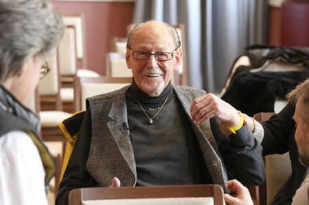 Aufzeichnung der Fernsehsendung zum 100. Geburtstag von Herbert Köfer in Beelitz