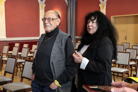 Aufzeichnung der Fernsehsendung zum 100. Geburtstag von Herbert Köfer in Beelitz