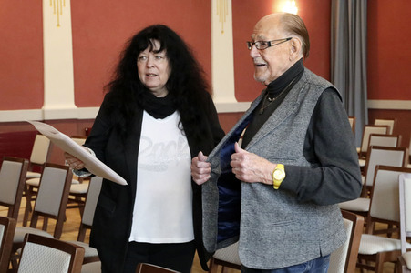 Aufzeichnung der Fernsehsendung zum 100. Geburtstag von Herbert Köfer in Beelitz