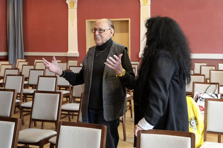 Aufzeichnung der Fernsehsendung zum 100. Geburtstag von Herbert Köfer in Beelitz