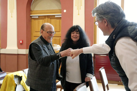 Aufzeichnung der Fernsehsendung zum 100. Geburtstag von Herbert Köfer in Beelitz