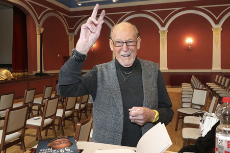 Aufzeichnung der Fernsehsendung zum 100. Geburtstag von Herbert Köfer in Beelitz