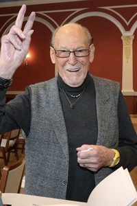 Aufzeichnung der Fernsehsendung zum 100. Geburtstag von Herbert Köfer in Beelitz