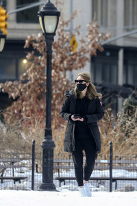 Anna Sorokin unterwegs in New York