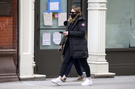 Anna Sorokin unterwegs in New York