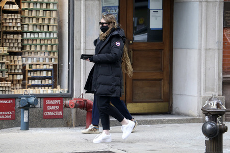 Anna Sorokin unterwegs in New York