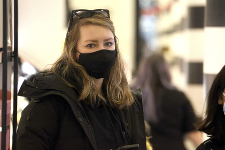 Anna Sorokin unterwegs in New York