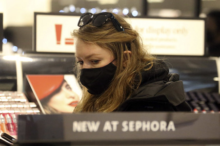 Anna Sorokin unterwegs in New York