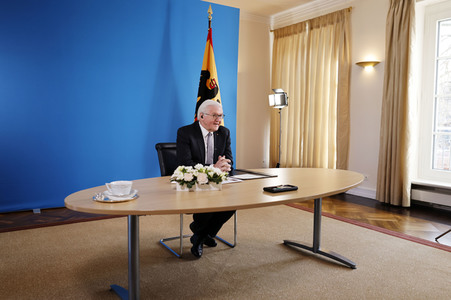 Regionalgespräch des Bundespräsidenten mit Bürgern aus Sachsen in Berlin