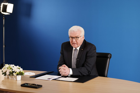 Regionalgespräch des Bundespräsidenten mit Bürgern aus Sachsen in Berlin