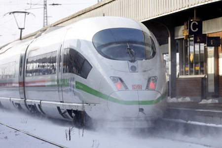 Symbolfoto Winterdienst bei der Deutschen Bahn