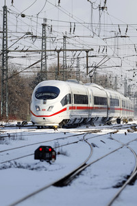 Symbolfoto Winterdienst bei der Deutschen Bahn