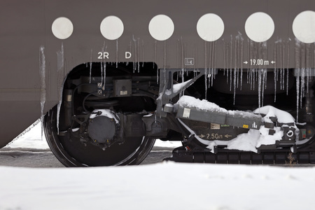 Symbolfoto Winterdienst bei der Deutschen Bahn