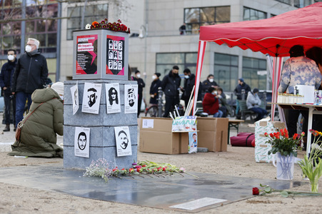 Gedenkveranstaltung am ersten Jahrestag des Anschlags in Hanau