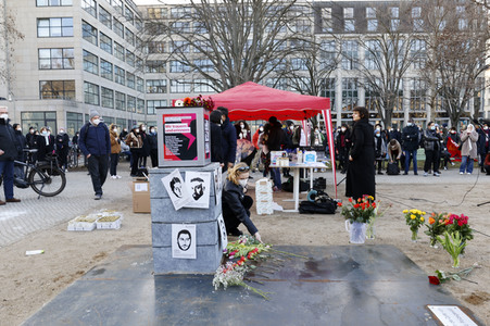 Gedenkveranstaltung am ersten Jahrestag des Anschlags in Hanau