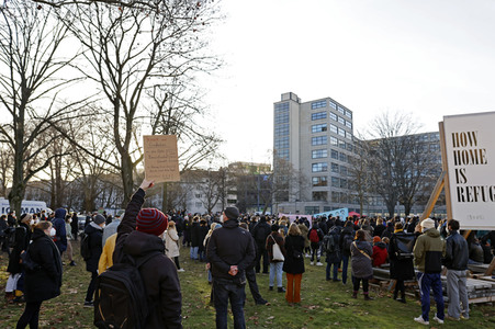 Gedenkveranstaltung am ersten Jahrestag des Anschlags in Hanau