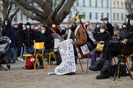 Gedenkveranstaltung am ersten Jahrestag des Anschlags in Hanau