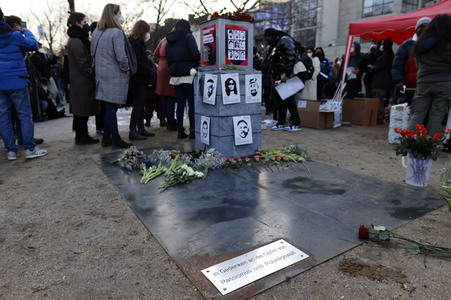 Gedenkveranstaltung am ersten Jahrestag des Anschlags in Hanau