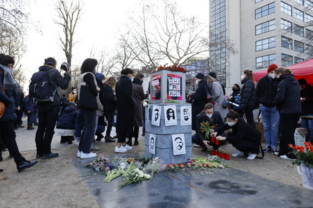 Gedenkveranstaltung am ersten Jahrestag des Anschlags in Hanau