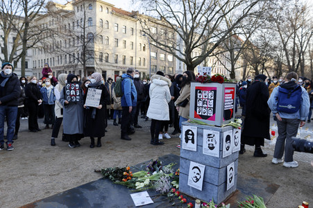 Gedenkveranstaltung am ersten Jahrestag des Anschlags in Hanau