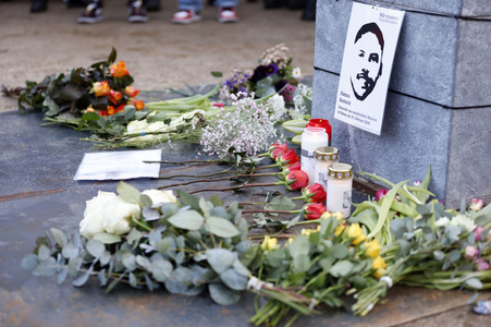 Gedenkveranstaltung am ersten Jahrestag des Anschlags in Hanau