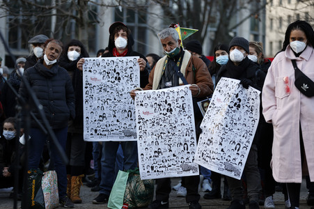 Gedenkveranstaltung am ersten Jahrestag des Anschlags in Hanau