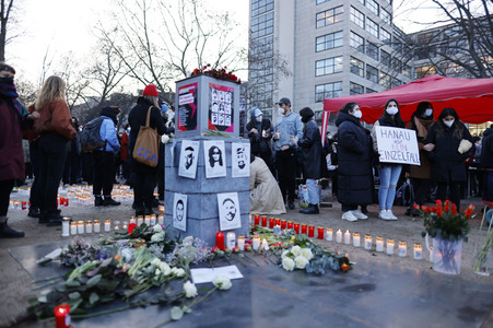Gedenkveranstaltung am ersten Jahrestag des Anschlags in Hanau