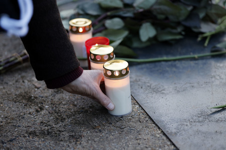 Gedenkveranstaltung am ersten Jahrestag des Anschlags in Hanau