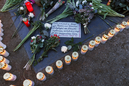 Gedenkveranstaltung am ersten Jahrestag des Anschlags in Hanau