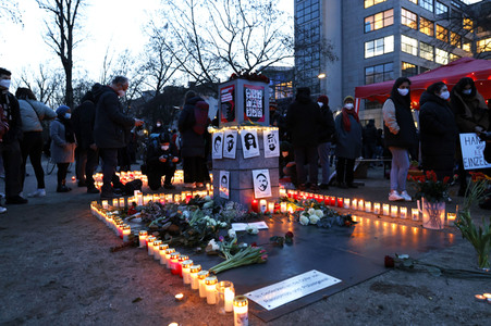 Gedenkveranstaltung am ersten Jahrestag des Anschlags in Hanau