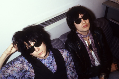 Photoshooting mit The Throbs in London