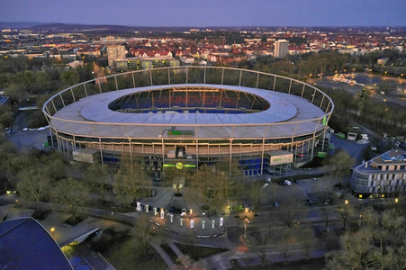 Die HDI Arena in Hannover