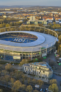 Die HDI Arena in Hannover