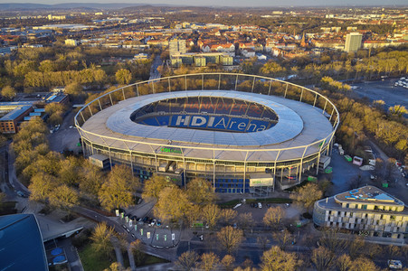 Die HDI Arena in Hannover