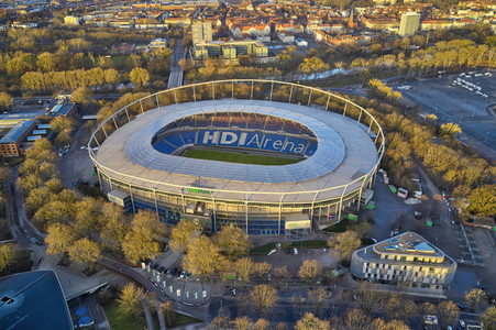 Die HDI Arena in Hannover