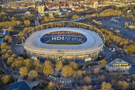 Die HDI Arena in Hannover