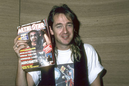 Photoshooting mit Adrian Smith in London