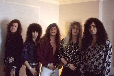 Photoshooting mit Steelheart in London