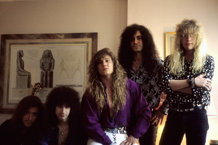 Photoshooting mit Steelheart in London