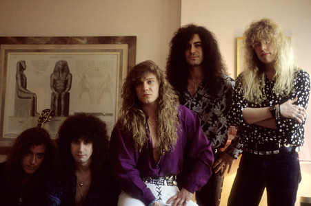 Photoshooting mit Steelheart in London