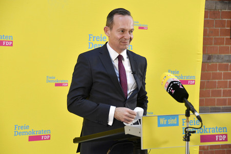 Pressekonferenz mit Volker Wissing in Berlin