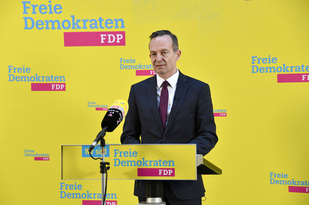 Pressekonferenz mit Volker Wissing in Berlin