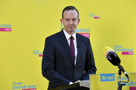 Pressekonferenz mit Volker Wissing in Berlin