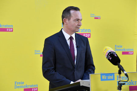 Pressekonferenz mit Volker Wissing in Berlin